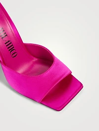 Devon Satin Mules
