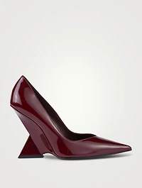 Cheope Patent Leather Wedge Pumps