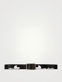 Leather Cowboy Belt