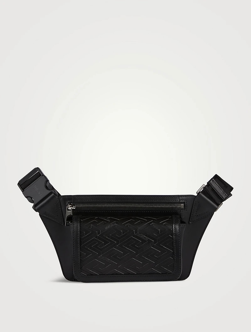 La Greca Signature Leather Belt Bag