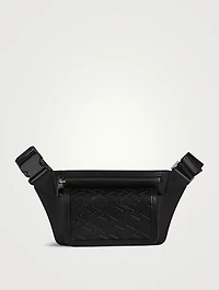 La Greca Signature Leather Belt Bag