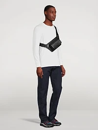 La Greca Signature Leather Belt Bag