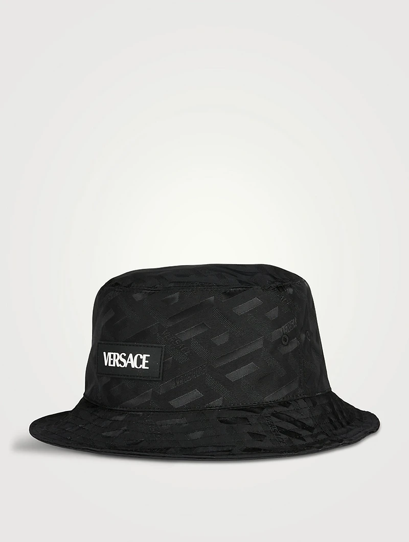 Nylon Logo Bucket Hat