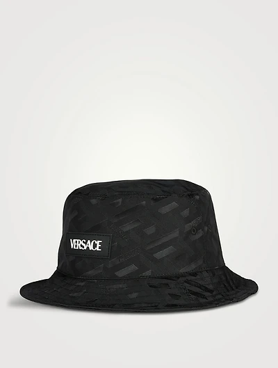 Nylon Logo Bucket Hat