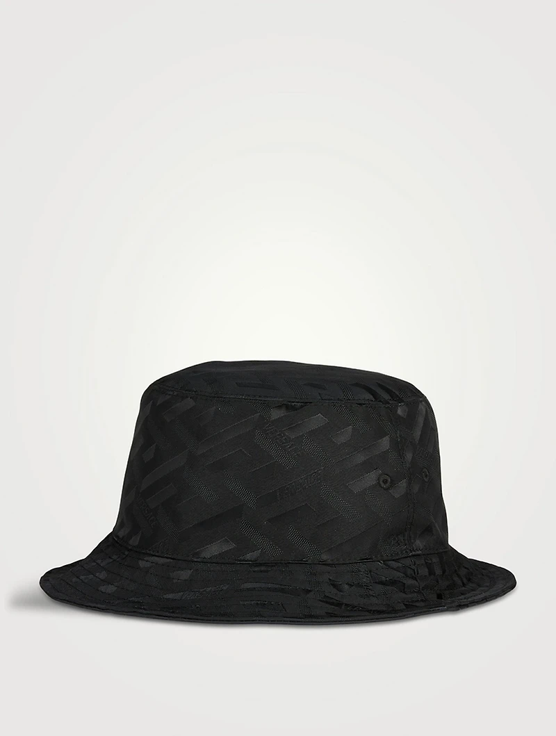 Nylon Logo Bucket Hat