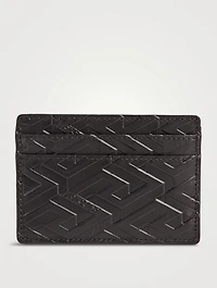 La Greca Leather Card Case