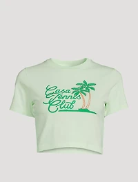 Casa Tennis Club Cropped T-Shirt