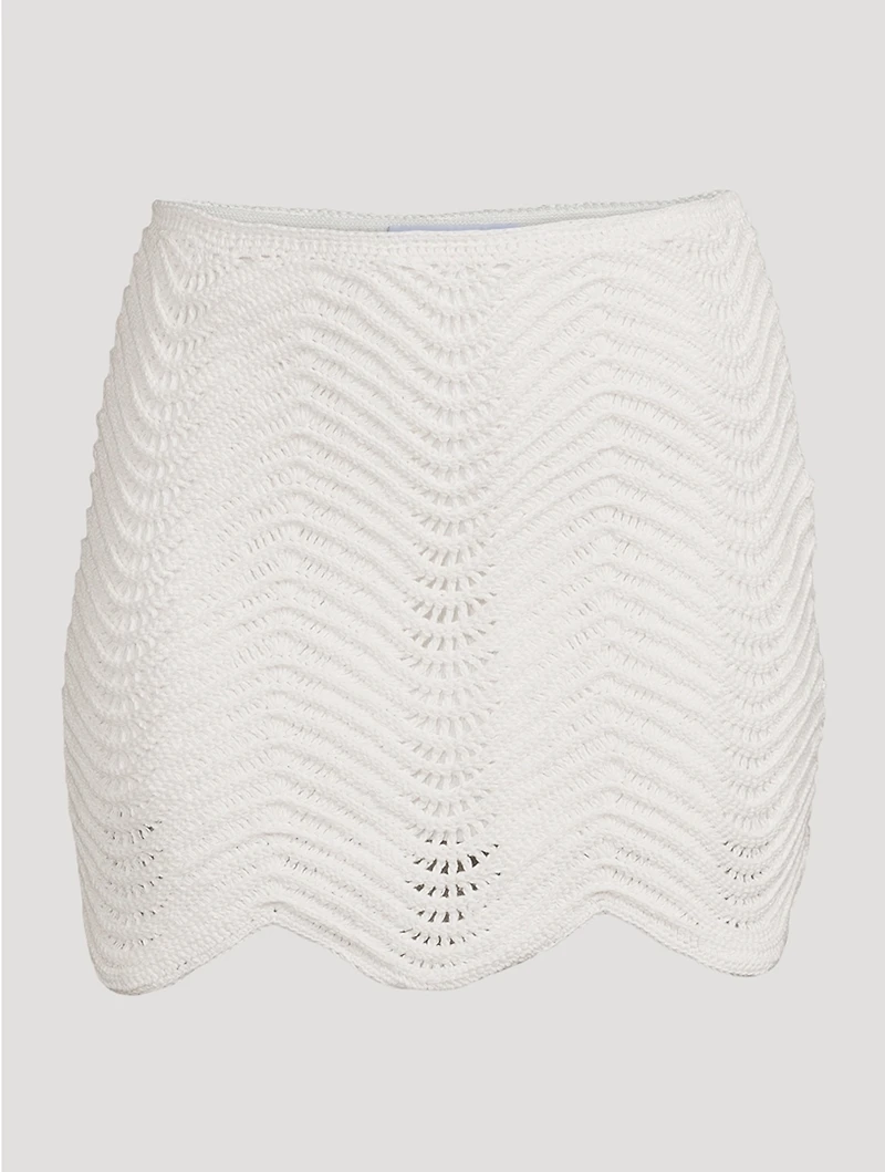 Crochet Mini Skirt