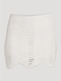 Crochet Mini Skirt