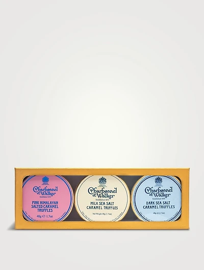 Dark, Milk, And Pink Himalayan Truffle Gift Set