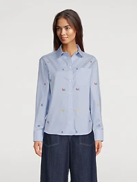 Kenzo Pixel Shirt Stripe Print