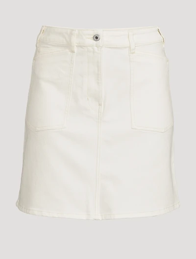 Denim Mini Skirt