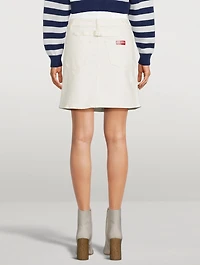 Denim Mini Skirt