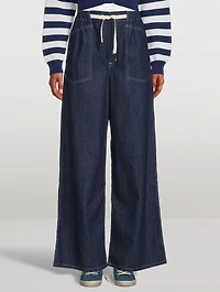 Wide-Leg Sailor Jeans