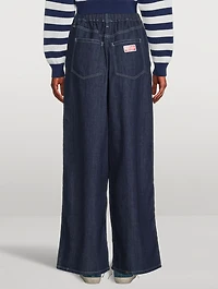 Wide-Leg Sailor Jeans