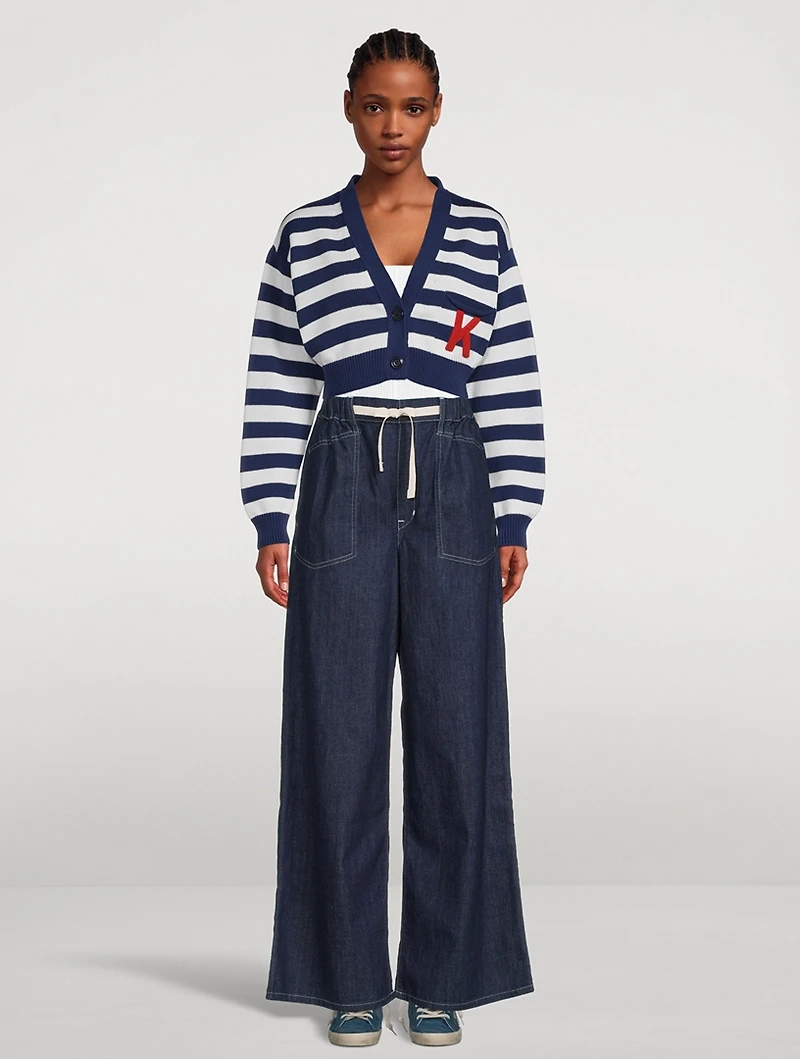 Wide-Leg Sailor Jeans
