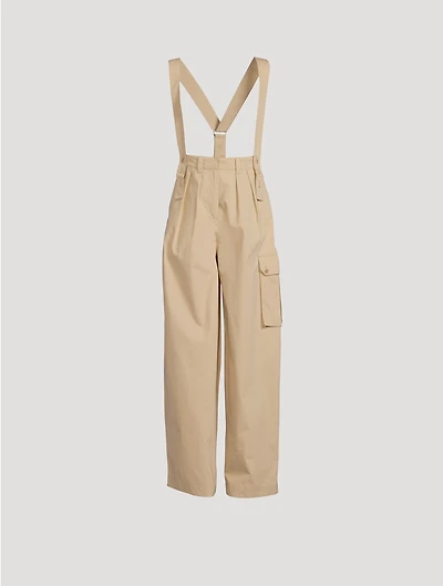Cargo Trousers With Suspenders