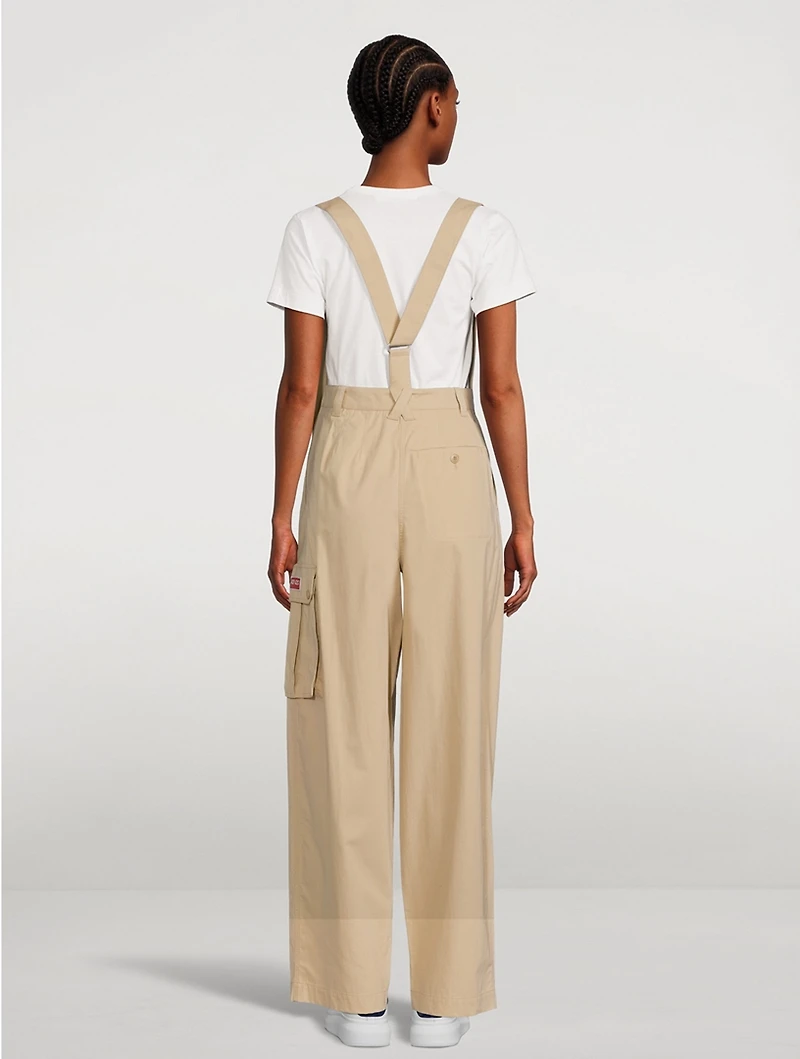Cargo Trousers With Suspenders