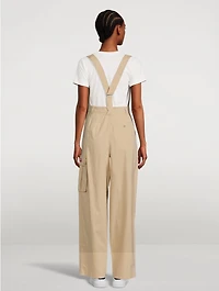 Cargo Trousers With Suspenders