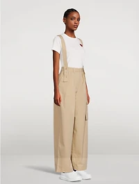 Cargo Trousers With Suspenders