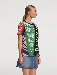 T-Shirt Kenzo Flag Print