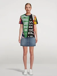 T-Shirt Kenzo Flag Print