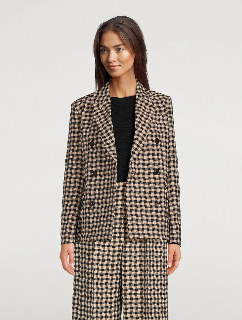 Double-Breasted Blazer