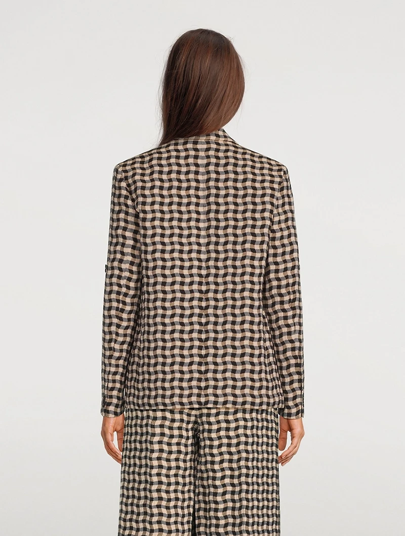 Double-Breasted Blazer