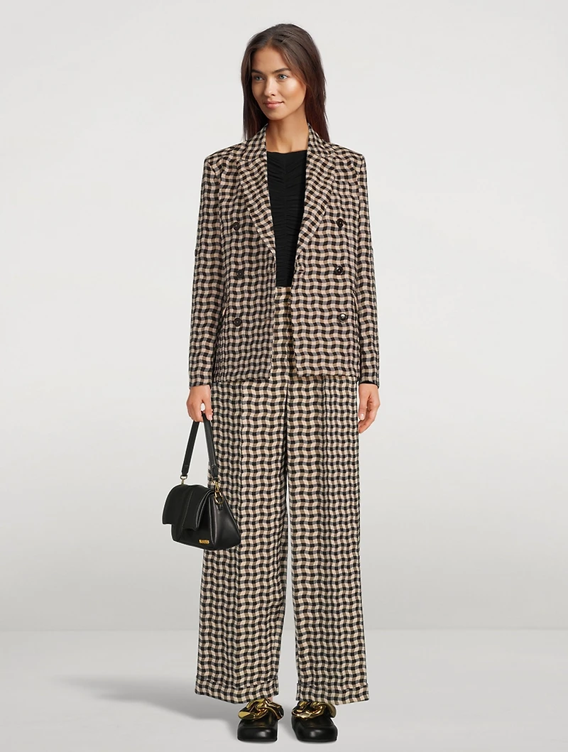 Double-Breasted Blazer