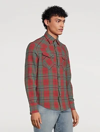 GANT x Wrangler Plaid Western Shirt