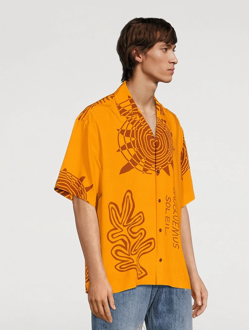 La Chemise Jean Bowling Shirt
