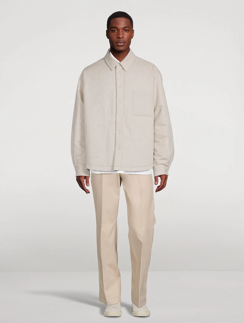 La Chemise Boulanger Puffed Overshirt