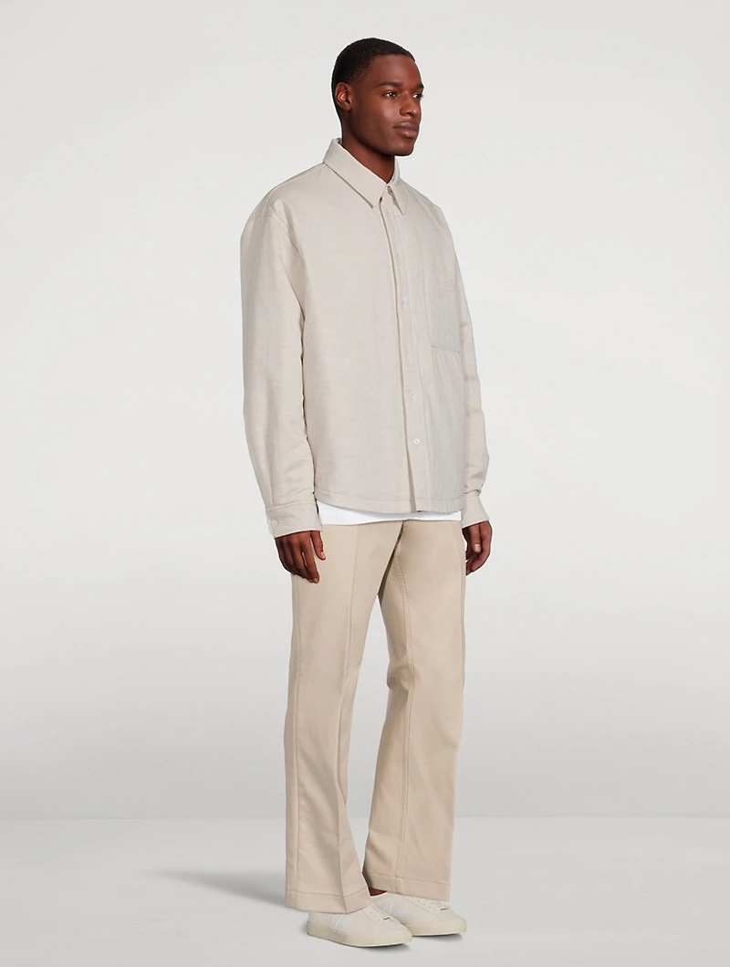 La Chemise Boulanger Puffed Overshirt