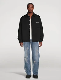 La Chemise Boulanger Wool Padded Overshirt