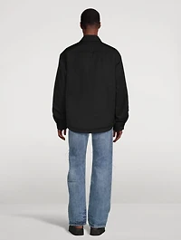La Chemise Boulanger Wool Padded Overshirt