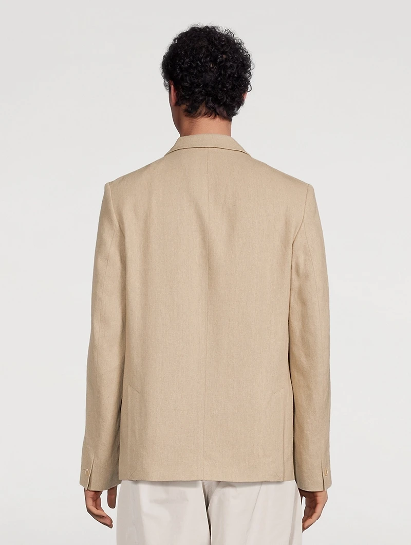 La Veste Feijoa Linen Jacket