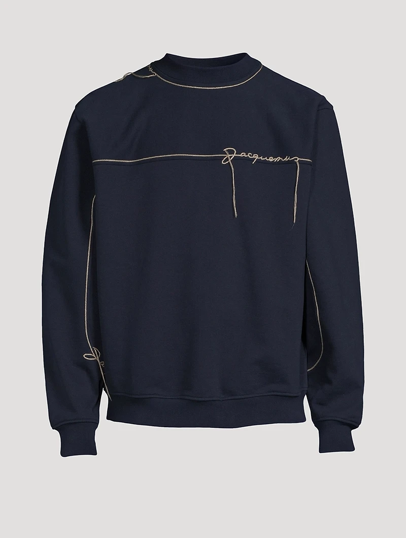 Le Fio Sweatshirt With Logo Embroidery