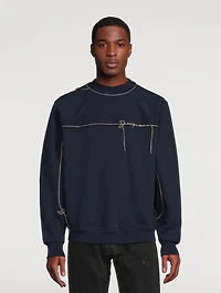 Le Fio Sweatshirt With Logo Embroidery