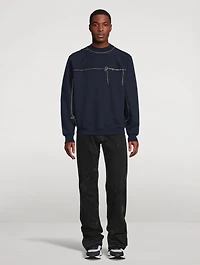 Le Fio Sweatshirt With Logo Embroidery