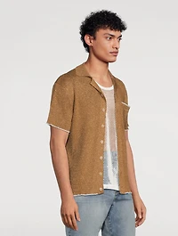 La Maille Prata Sparkle Knit Shirt