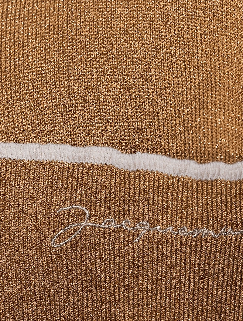 La Maille Prata Sparkle Knit Shirt