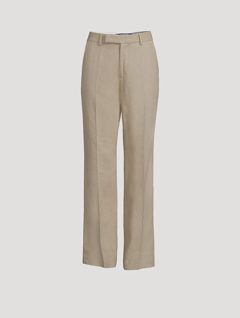 Le Pantalon Feijoa Linen Pants