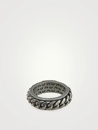 Lash Silver Chain Ring
