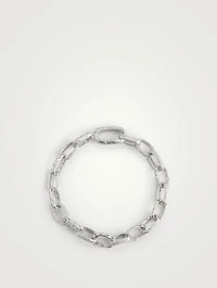 Warrior Sterling Silver Link Bracelet