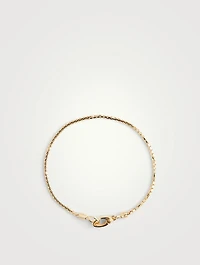 Ulysses 18K Yellow Gold Polish Vermeil Silver Bracelet