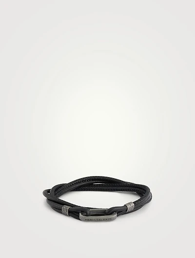 Lash Leather Wrap Bracelet