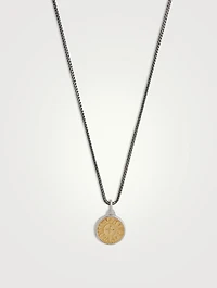 Moneta 18K Yellow Vermeil Silver Necklace