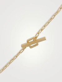 Ulysses 18K Gold Vermeil Silver Crafted Chain Necklace