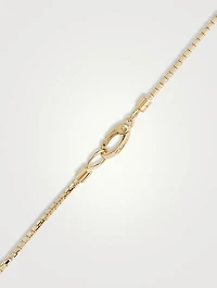 Ulysses Faceted 18K Yellow Gold Vermeil Silver Necklace