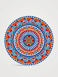 Carretto Red Fine Porcelain Charger Plate